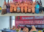 Gelar Pertemuan Rutin, Ketua DWP Lapas Narkotika Rumbai Sampaikan Untuk Disiplin Dan Menghargai Waktu