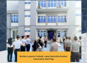 Berikan Layanan Terbaik, Lapas Narkotika Rumbai Laksanakan Apel Pagi