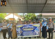 Kasat Lantas Polres Kampar Edukasi Keselamatan Berlalu Lintas di SMP N 1 Bangkinang