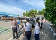 Operasi Patuh Lancang Kuning : Edukasi dan Teguran untuk Keselamatan di Jalan Raya Bangkinang