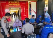 Kapolres Kuansing Pastikan Kesehatan Personel BKO Polda Riau Terjaga dalam Operasi PETI 2025