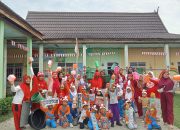 TK Al-Munawaroh Rumbai Pesisir Semarakkan Ucapan Kemerdekaan RI ke-80: Simbol Persatuan dan Cinta Tanah Air