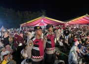 Polres Kuansing Gelar Apel Malam Power On Hand Ops Tepian Narosa LK 2025