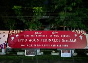 Serah Terima Jabatan Kapolsek Batang Gansal, PC F.SPTN K-SPSI AGN Indragiri Hulu Sampaikan Ucapan Selamat