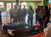 Polsek Kuantan Tengah Tangani Penemuan Lansia Meninggal di Pasar Rakyat Teluk Kuantan