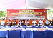 Polda Riau Musnahkan Narkoba Rp 123,7 M Hasil Operasi 3 Bulan