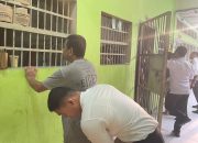 Razia Blok Hunian di Lapas Kelas IIA Pekanbaru, Pastikan Tidak Ada Barang Terlarang