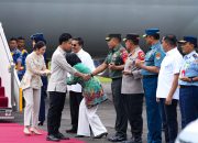Pangdam I/BB dan Forkopimda Sambut Kedatangan Wapres Gibran di Medan