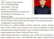 Pemberitahuan Resmi dari Manajemen Sabrina Swalayan Plaza Central