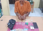“Narkoba RONGSOK Masa Depan, Polisi Bertindak!” Polsek XIII Koto Kampar GREBEK Pengedar di Sibiruang, Barang Bukti Lengkap!