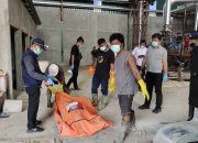 Polsek Cerenti Evakuasi Mayat Pria di Area PT. KIM Desa Pesikaian