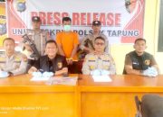 “Polsek Tapung Sikat Habis Spesialis Curanmor! Beraksi di 9 TKP, Hasil Curian untuk Foya-Foya dan Judi Online!”