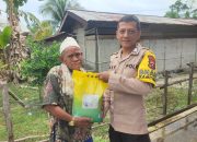 Polsek Singingi Melaksanakan Kegiatan Minggu Kasih, Bantu Warga Desa Pulau Padang