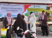 Polres Kuansing Gelar Operasi Pasar Pangan Murah di Dua Polsek, Kapolres: Wujud Kepedulian Polri untuk Masyarakat