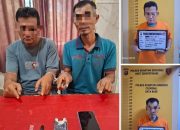 Tim Mata Elang Polres Kuansing Ungkap Kasus Narkotika Jenis Sabu di Desa Beringin Taluk, Dua Tersangka Diamankan