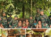 Satgas Pamtas Yonif 763/SBA Pos Joshiro Gelar Kegiatan Pemeriksaan Kesehatan Kepada Masyarakat Kampung Hamaran