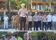 Polres Kuansing dan Forum LLAJ Gelar Kampanye Keselamatan Berlalu Lintas di SMKN 2 Teluk Kuantan