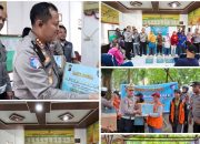 *Ditlantas Polda Riau Gelar Bakti Sosial, Bagikan 200 Paket Sembako dan Edukasi Keselamatan Berlalu Lintas*