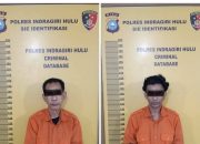 Markas Narkoba di Jalan Narasinga Rengat Digerebek, Dua Tersangka Diborgol Polisi