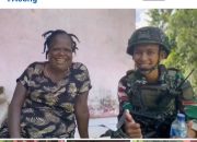 Satgas Pamtas RI-PNG Kewilayahan Yonif 763/SBA Pos Afkrem Laksanakan Binter Pelayanan Kesehatan di Kampung Afkrem