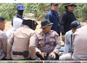 Polres Kuansing Bersama Polda Riau Tertibkan Aktivitas PETI Berdasarkan Pantauan Drone