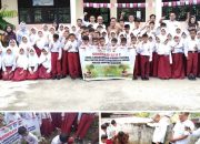 Polres Kuansing Tanamkan Edukasi Green Policing Sejak Usia Dini di SD Negeri 012 Koto Kari