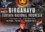 DKD Garda Prabowo Provinsi Riau Ucapkan Selamat Hari TNI ke-80, Apresiasi Peran TNI Sebagai Garda Terdepan Bangsa