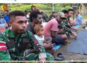 Syukuran Atas Kenaikan Pangkat Anggota Pos Subin dan Tebar Kasih Kebahagiaan Kepada Masyarakat Subin