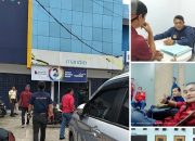Marketing Mandiri Lakukan Kunjungan ke Rumah Nasabah di Sorek Satu, Pelalawan