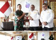 Pangdam Kasuari Terima Audiensi Bupati Manokwari Bahas Sinergi Percepatan Pembangunan, Hingga Keamanan Wilayah Manokwari