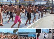 Lapas Kelas IIA Pekanbaru Hidupkan Semangat WBP Lewat Senam Pagi