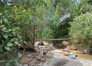 BREAKING NEWS | Intelkriminal.co.id  Jembatan Menuju Rumah Jubaidah di Kampuang Mudiak Angge Putus Total Diterjang Banjir