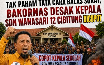 BREAKING NEWS | Intelkriminal.co.id  BAKORNAS Menyatakan Sangat Memalukan Dan Copot Saja Kepala SDN Wanasari 12 Kec. Cibitung, Kab. Bekasi Tak Paham Cara Balas Surat.