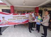 BREAKING NEWS | Intelkriminal.co.id  Sambut HUT Bhayangkara ke-80, Polsek Tebing Tinggi Tebar Kepedulian! 35 Paket Sembako Dibagikan untuk Warga