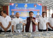 BREAKING NEWS|Intelkriminal.co.id  Musnahkan Puluhan Kilo Narkoba, Polresta Deliserdang Selamatkan 398.437 Jiwa