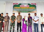BREAKING NEWS|Intelkriminal.co.id  Sinergi Dalam Penanggulangan, Polres Inhu Resmikan Dan Kukuhkan Kampung Tangguh Anti Narkoba