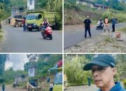 BREAKING NEWS | Intelkriminal.co.id  Semangat Gotong Royong, Dinas PUPR Bersama Warga Bersihkan Jalan dan Gorong-Gorong di Kelurahan Puhun Pintu Kabun