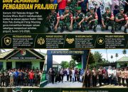 BREAKING NEWS | INTELKRIMINAL.CO.ID Dari Satuan ke Satuan, Danrem 132/Tadulako Mantapkan Soliditas dan Semangat Pengabdian Prajurit