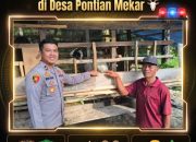 BREAKING NEWS | INTELKRIMINAL.CO.ID  Dukung Ketahanan Pangan Nasional, Personel Polsek Lubuk Batu Jaya Sambangi Peternak Kambing di Desa Pontian Mekar