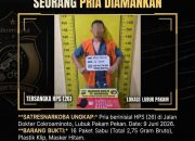 BREAKING NEWS | INTELKRIMINAL.CO.ID  Polresta Deli Serdang Ungkap Peredaran Sabu di Lubuk Pakam, Seorang Pria Diamankan