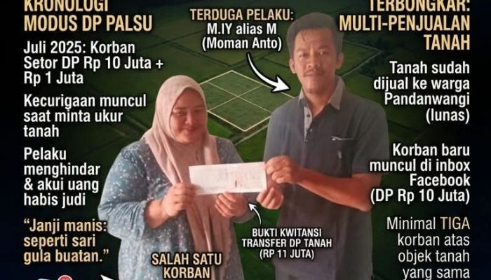 BREAKING NEWS|Intelkriminal.co.id Modus Jual Satu Objek Tanah kepada Beberapa Pembeli, Korban Resmi Tempuh Jalur Hukum