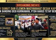 BREAKING NEWS | INTELKRIMINAL.CO.ID A-PPI Sumut dan Elemen Masyarakat Desak Kapolri Tolak Banding Dedi Kurniawan, PTDH Harus Tetap Berlaku