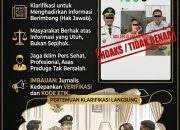 Walikota Pekanbaru Tegaskan Tuduhan yang Beredar Tidak Benar, Pimpinan Media Imbau Jurnalis Kedepankan Verifikasi dan Kode Etik