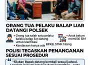 BREAKING NEWS  | Intelkriminal.co.id  Orang Tua Pelaku Balap Liar Datangi Polsek Lembah Gumanti, Polisi Tegaskan Penanganan Sesuai Prosedur