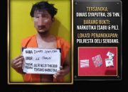 BREAKING NEWS | INTELKRIMINAL.CO.ID Sempat Buang Barang Bukti dan Kabur, Pengedar Sabu Dibekuk Satresnarkoba Polresta Deli Serdang