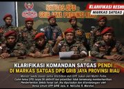 BREAKING NEWS | Intelkriminal.co.id  Dansatgas Pendi Klarifikasi Keputusan Ketua DPD GRIB Jaya Riau, Minta DPP Turun Tangan Selesaikan Polemik Internal