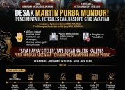 Komandan Satgas GRIB JAYA Riau Desak Martin Purba Mundur, Minta H. Hercules Evaluasi Kepemimpinan DPD