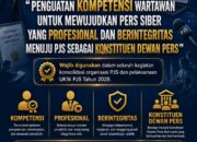 BREAKING NEWS | Intelkriminal.co.id Mahmud Marhaba–Rikky Fermana Tegaskan Arah PJS 2026: Kompetensi Wartawan Jadi Kunci Menuju Konstituen Dewan Pers