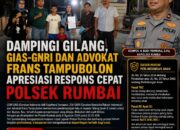 BREAKING NEWS | INTELKRIMINAL.CO.ID Dampingi Gilang, GIAS-GNRI dan Advokat Frans Tampubolon Apresiasi Respons Cepat Polsek Rumbai