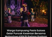 BREAKING NEWS | INTELKRIMINAL.CO.ID  Warga Kampuang Pasia Sukses Gelar Puncak Kesenian Bersama Mahasiswa KKN ISI Padang Panjang
